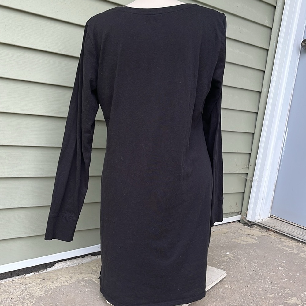 EUC Victoria’s Secret black pajamas with sequence - Picture 8 of 13